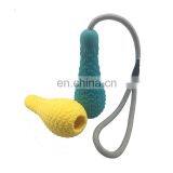 TPR Foam Dog Play and Chew Toy Bowling Shape Toy for Dogs Interactive Toy Safe and Durable