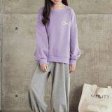 Korean Loose Sweater With Velvet Net and Red Air thumbnail-3