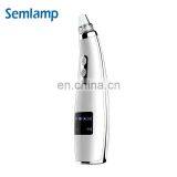 Portable Face Vacuum Suction Nose Blackhead Remover Electric Acne Comedone Extractor Kit With LED Display for Women & Men thumbnail-4