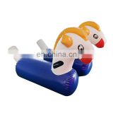 Airtight Inflatable Derby Race Horse Water Toys Inflatable Jumping Bouncy Horse