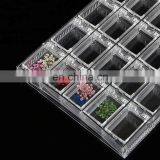 20 Grids Acrylic Empty Storage Box Strass Beads Jewelry Decoration Container thumbnail-4