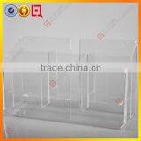 Wall Mounted Acrylic Brochure Holder, Magazine Holder thumbnail-1