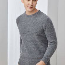 Fashion Knitted Pullover Cashmere Sweater Men Casual Sweater for Sale thumbnail-4