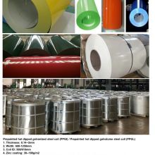 Prepainted Galvanized Steel Coil/ Galvalume steel coil/ PPGI, PPGL with Many Colors