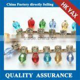 Sew Onrhinestone Cup Chain Jewelry,cup Chain Rhinestone Jewelry,rhinestone Cup Chain Jewelry for Necklace Bracelet Wedding Dress thumbnail-4