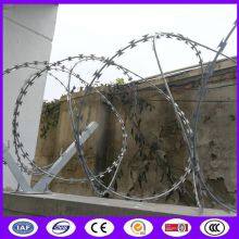Galvanized Steel Razor Barbed Wire