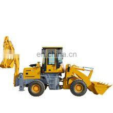 Earth Moving Wheel Backhoe Loader 4wd Chinese Backhoe Loader