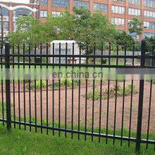 High Quality Ornamental Forged Steel Fence and Gate Industrial Metal Steel Garrision Fencing thumbnail-3