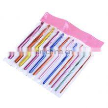 Knitting Crochet Hook Needle Steel Set 12pcs 2.0mm,2.5mm,3.0mm,3.5mm,4.0mm,4.5mm,5.0mm Aluminum thumbnail-1