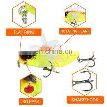 Spinner Fishing Insect Lures Topwater Trolling Wobbler Artificial Cicada Popper Whopper Plopper for Catfish Pike thumbnail-2