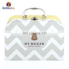 Cardboard storage box paper gift box luxury suitcase