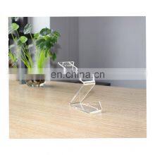 Wholesale Clear Acrylic Shoes Display Shop Stand Riser Holder for Women's Shoes