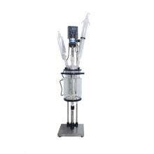 5L Jacketed Glass Reactor 5l Reactor Cheap Jacketed Laboratory Reactor Lab Glass Reactor With Jacket thumbnail-2