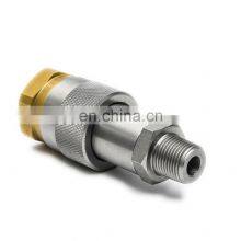 Female and Male Screw Lock Type 3/8 Inch KZE-B HPA Hydraulic Quick Coupler for Agricultural Machinery thumbnail-4