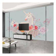 Wholesale 3D 5D 8D Flower Design Vinyl Wallpaper Wall Murals Dropshipping thumbnail-2