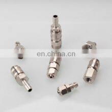 European Style Mini Copper Nickel-plated Air PU Hose Quick Connect Pneumatic Quick Fitting thumbnail-4