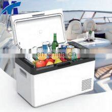 Quiet and Low Noise Home AC and Car 12/24v dc Dual Use 15L 16 Quart Car Cooler Refrigerator With LCD Temperature Control thumbnail-3