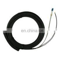 Armored Outdoor  Cable Assembly  with  DLC Connector for Base Station Fiber Optic Patch Cord