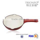 TRIONFO Enameled Small Cast Iron Pan Wholesale Supplier's Choice