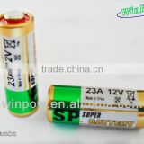 high voltage 12V A23 battery