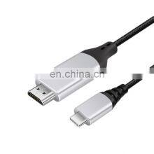 New Arrival USB C ToHD USB 3.1 Type-C to HD-MI 4K60HZ Adapter With HDCP Compatible for Mobile Phones and Computers