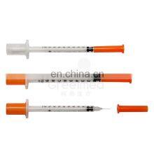 Insuline Syringe Safety Disposable U100 29g 30g 31g 0.5ml 1ml Insulin Syringe With Needles thumbnail-2