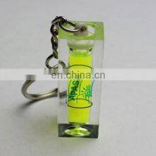 Keyring Mini Bubble Spirit Level With Keychain thumbnail-3