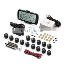 203 PSI Truck TPMS Tyre Monitor System With Booster With Data Output Function Auto Electrical