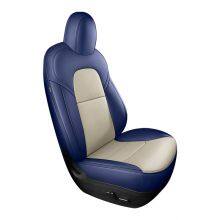 Tesla Model 3 Model Y 360 Degree Full Covered High Quality Leather Cushion Seat Covers thumbnail-1