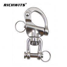 304/316 Stainless Steel Swivel Jaw Snap Shackle thumbnail-4