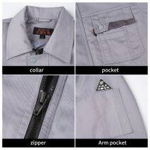 Customized Summer Anti-static Work Suit Set With Reflective Strips thumbnail-5