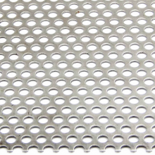 Customized Round Hole 304 Stainless Steel Perforated Metal Sheet For Decoration thumbnail-5