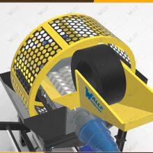 Walle Industry Truck Tire Recycling Machine Truck Car Tire Recycling Equipment thumbnail-4