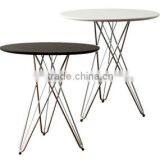 MDF Top Living Room Coffee Table Wire Leg Table