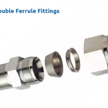 Ferrule Fittings 304/316 Stainless Steel 10mm Double Ferrule Compression Tube Fittings With Different Size thumbnail-5