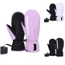 Ski gloves custom made warm keeping water proof wind proof ski gloves outdoor gloves