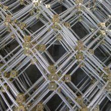 300 Mesh Size Rockfall Protection Wire Rope Net With Welding & Bending for Long-Life Railway Side Slope Stabilization