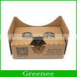 Google Cardboard Kit V2 Big Lens 3D Virtual Reality Cardboard Glasses Compatible With 3-6inch Screen for Smartphon thumbnail-5