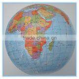 Inflatable Earth Globe Beach Ball, Pvc Inflatable Globe Ball for Sale thumbnail-2