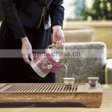 Chinese traditional gongfu wooden tea tray on Christmas promotion