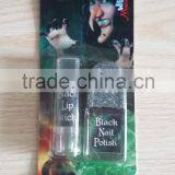 Nail polish &Lip stick makeup kit for halloween