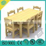 Wooden Desk and Chairs Adjustable Kindergarten School Furniture Kindergarten Furniture thumbnail-1