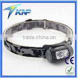 3 Red and 1 White LED Mini LED Headlamp