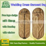 Foldable Wedding Dress Garment Bag Cover Dustproof Storage Garment Bag