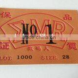 Customer Printed Debossed Leather Patch With Factory Price thumbnail-2