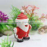 Hot Sale Santa LED Lights Glowing Sound Small Toys Gift Father Christmas Keychain thumbnail-3