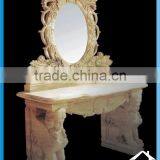 Classical Style Stone Pedestal Sink thumbnail-1