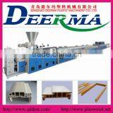 Pp/pe/pvc Wood Plastic Composite Wpc Profile Extrusion Machine Quality Choice
