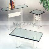 New Fashion Acrylic Material Table for Hoem Furniture White Acrylic Tables