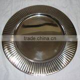 Cheap Wedding Plate, Silver Charger Plate, Charger Plates thumbnail-1